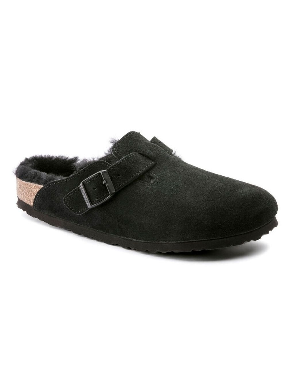 Birkenstock Boston Shearling Suede Leather (Unisex)